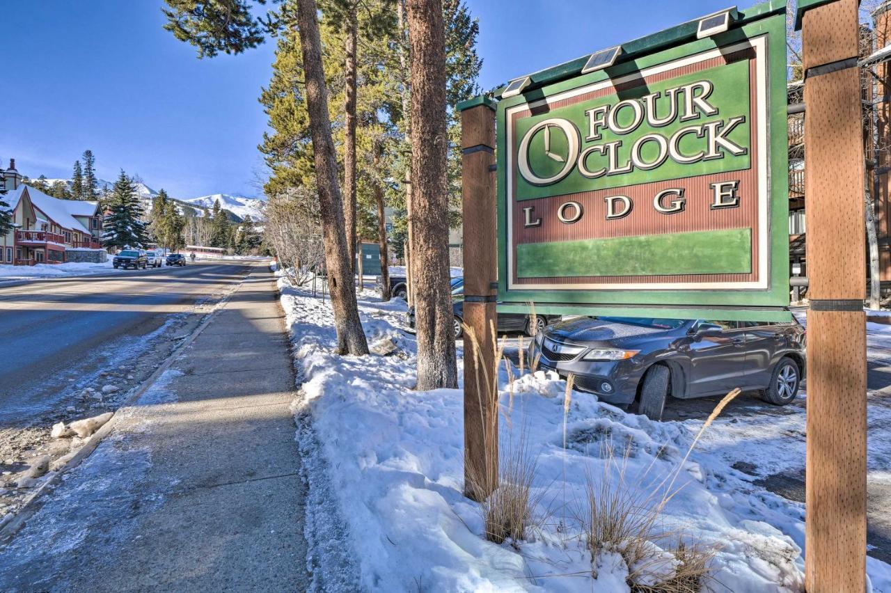 Ski-In Breck Condo Walk To Shops And Restaurants! Breckenridge Kültér fotó