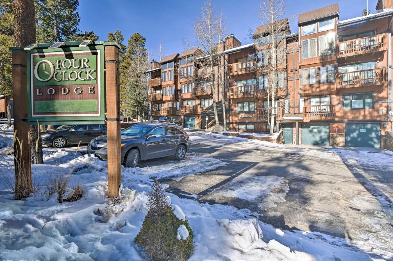 Ski-In Breck Condo Walk To Shops And Restaurants! Breckenridge Kültér fotó